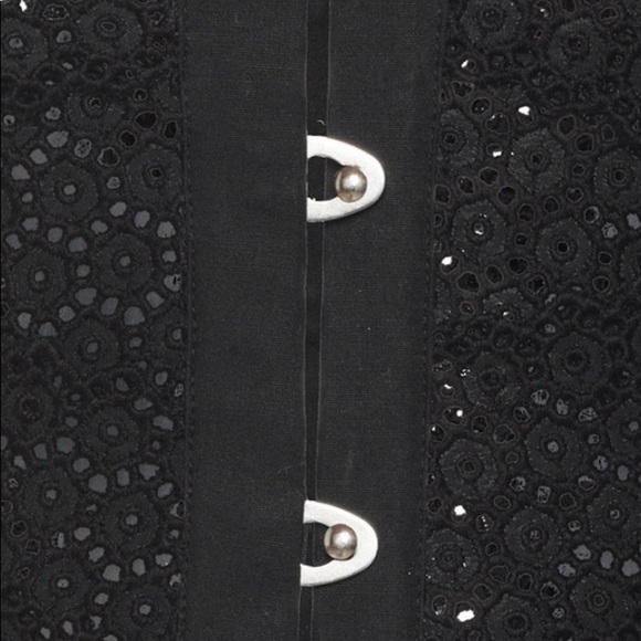 Philosophy Embroidered Poplin 4 Fastener Corset - Picture 4 of 10